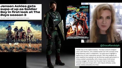 Jensen Ackles Soldier Boy FIRST LOOK - The Boys Season 3