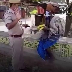 Video Of Policemen Helping People Despite Lockdown Goes Viral