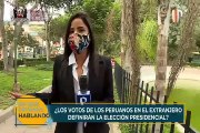 ¿Los votos de los peruanos en el extranjero definirán la elección presidencial?