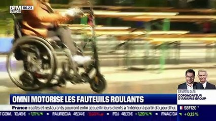 La France qui résiste : Omni motorise les fauteuils roulants, par Justine Vassogne - 09/06