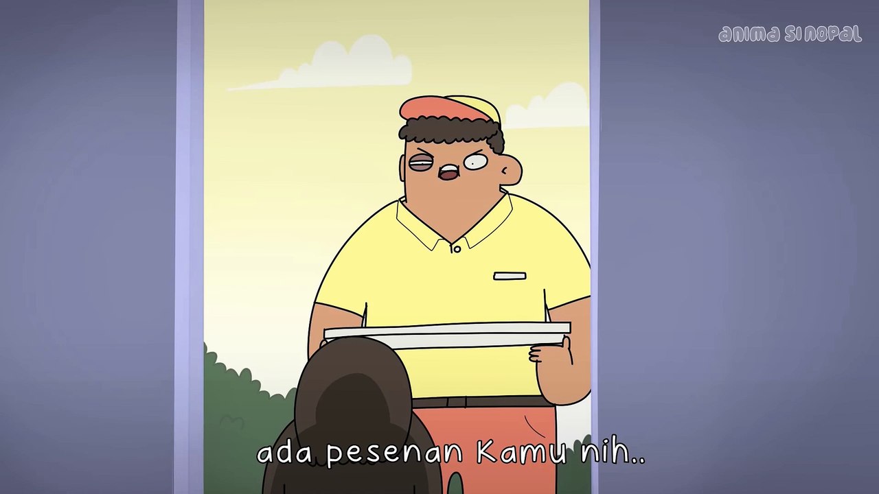 Kartun Lucu - Abang Tukang Pizza (Animasi Nopal)