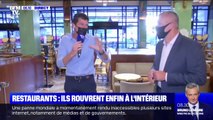 À partir de ce mercredi, les restaurants peuvent à nouveau vous accueillir à l'intérieur