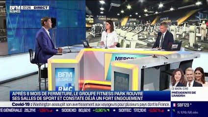 Philippe Herbette( Fitness Park) : Les salles de sport prêtes pour la reprise économique - 09/06