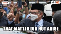 Anwar: There were no discussions on new government