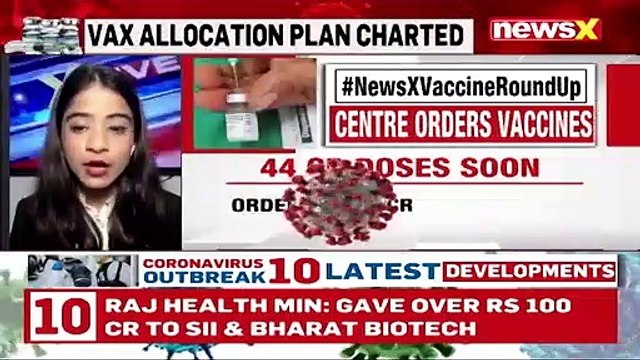 GoI Orders 44 Cr Vaccine Doses Vax Prices Capped At Pvt Hospitals NewsX