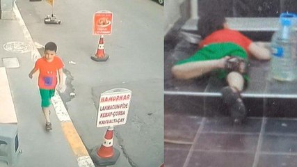 İstanbul’da küçük Ahmet ihmal kurbanı oluyordu…