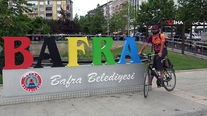4 yılda 85 bin kilometre pedal çevirdi