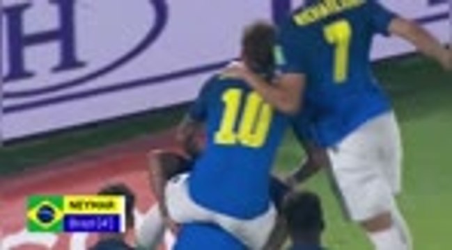 Neymar stars as Brazil beat Paraguay