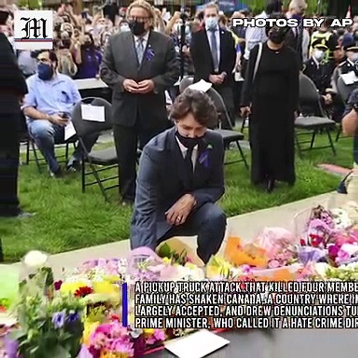 Trudeau denounces truck attack that targeted Muslim family