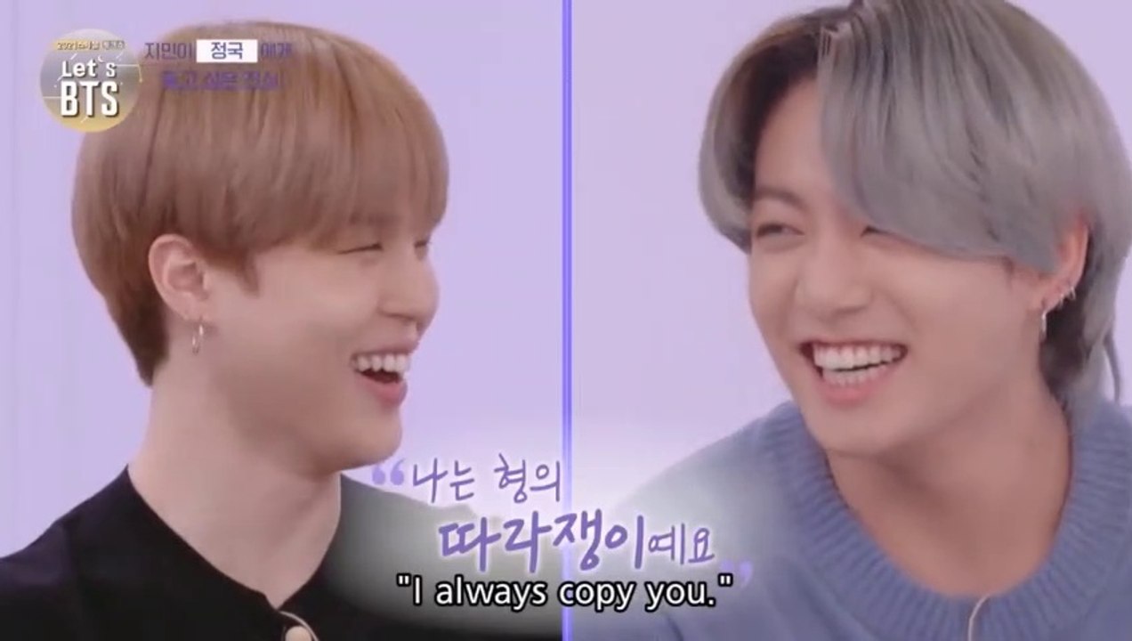 [ENG SUB] JUNGKOOK LIKES to COPY JIMIN! [JIKOOK]