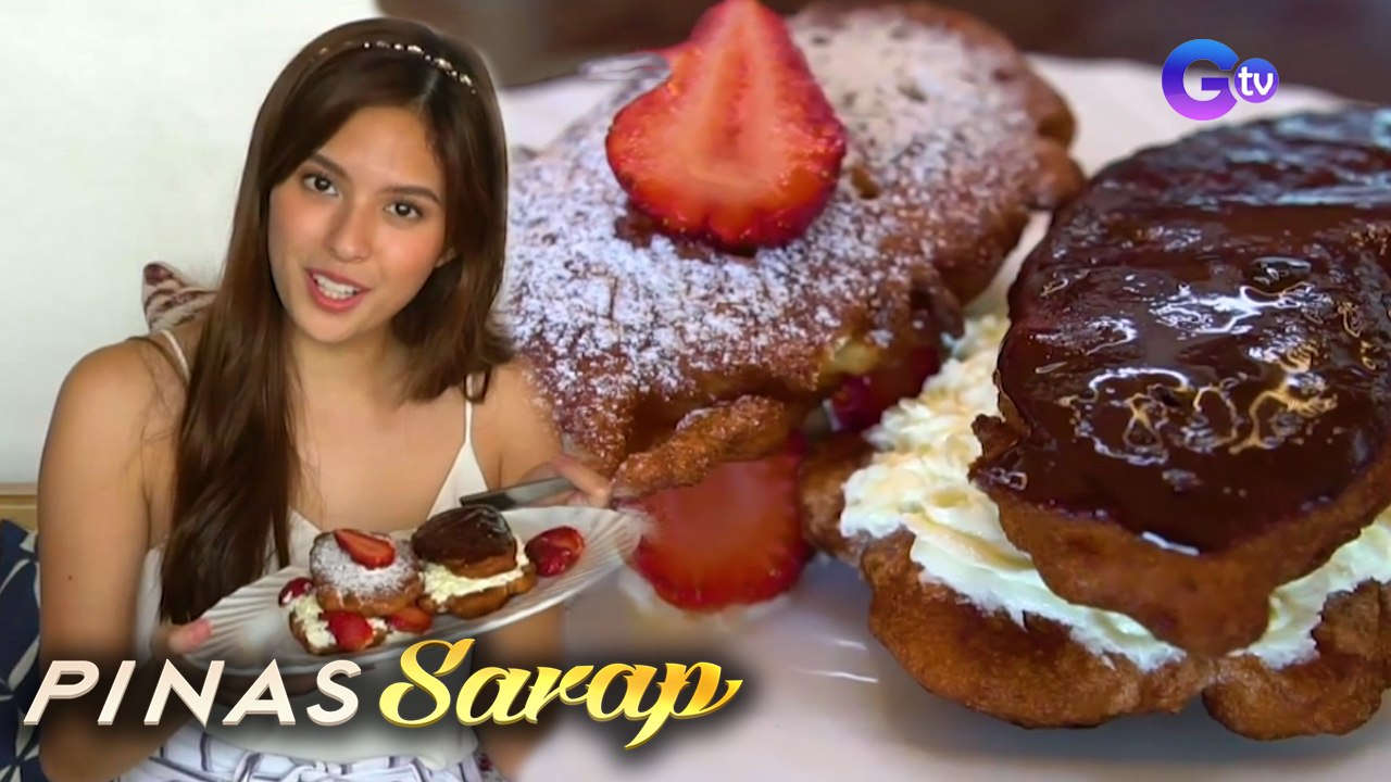 Pinas Sarap: Maruya eclair ala Ysabel Ortega!