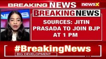 Jitin Prasada To Quit Cong To Join BJP At 1PM Today NewsX
