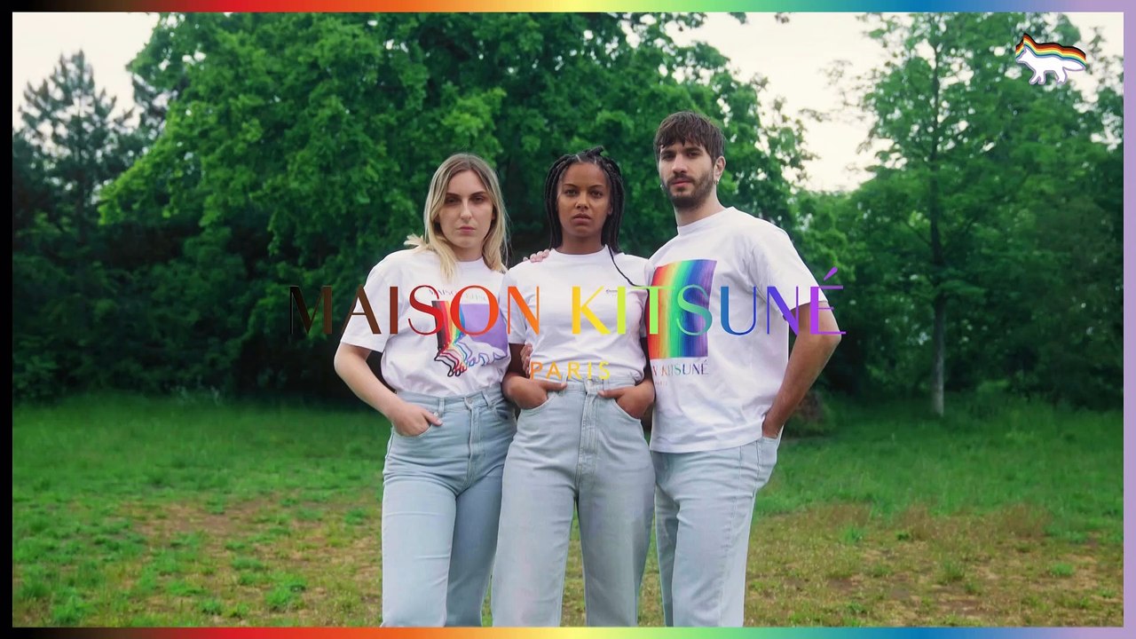 Maison Kitsuné unveils "PRIDE" collection in collaboration with The Trevor Project