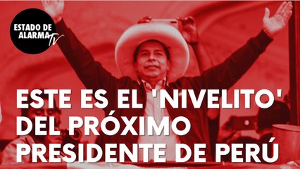 Este es el bochornoso ‘nivelito’ de Pedro Castillo, el que puede ser próximo presidente de Perú