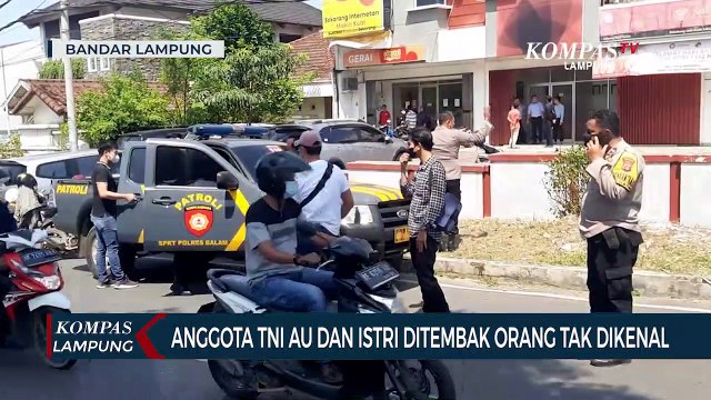 Anggota TNI AU dan Istri Ditembak Orang Tak Dikenal