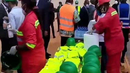 Illustration football report du tirage au sort de la can 2022