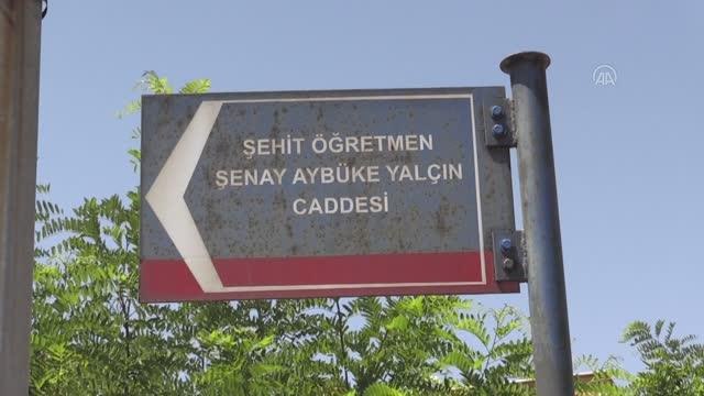 Şehit öğretmen Şenay Aybüke Yalçın görev yaptığı okulda anıldı