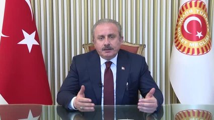 Şentop, "Türk Dünyasının Dünü, Bugünü ve Geleceği Sempozyumu"na video mesaj gönderdi