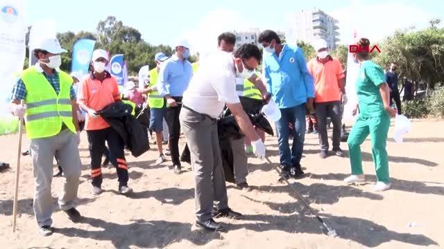 MERSİN ÖZEL BİREYLER YAVRU CARETTALARIN ÖNÜNDEKİ ENGELLERİ KALDIRDI