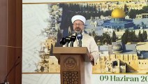 ANKARA - Erbaş: 'Müslümanların miracın şehri Kudüs konusunu konuşması elzemdir'