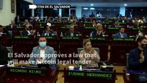 El Salvador approves law to make bitcoin legal tender