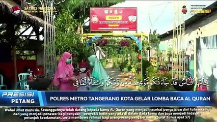 Polres Metro Tangerang Kota Gelar Lomba Baca Al-Qur'an