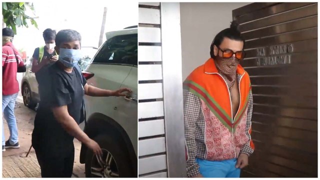 Ranveer Singh & Reema Kagti Snapped At Zoya Akhtar’s House