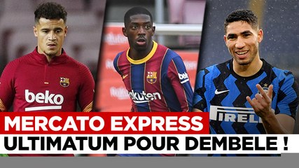 Mercato Express : Le Barça presse Dembélé, l'OM et la folle rumeur Coutinho