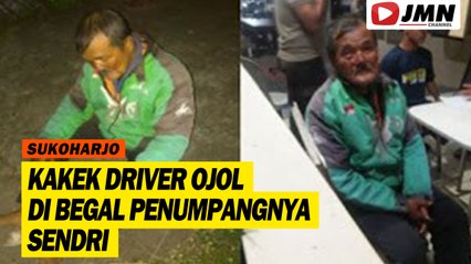 KAKEK DRIVER OJOL DI BEGAL PENUMPANGNYA SENDRI
