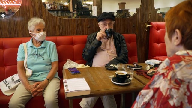 Cafe regulars rejoice at partial reopening