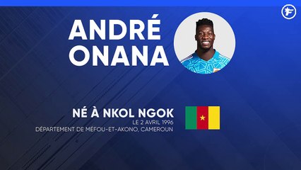 La fiche technique d'André Onana