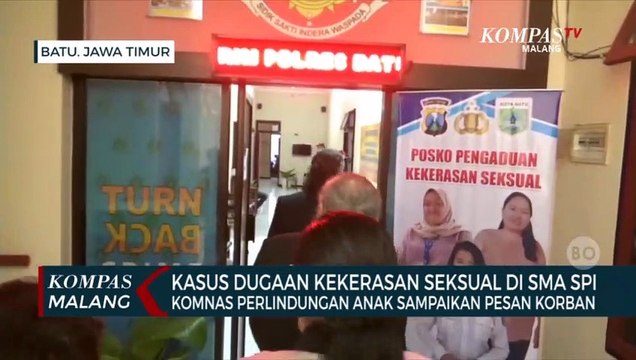 Komnas Perlindungan Anak Sampaikan Pesan Korban Dugaan Kekerasan Seksual di SMA SPI Batu