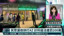 民眾漏夜排打AZ 診所違法遭罰200萬