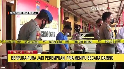 Berpura-Pura Jadi Perempuan, Pria Menipu Secara Daring