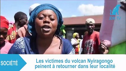 RDC : retour craintif des victimes du volcan Nyiragongo à Goma