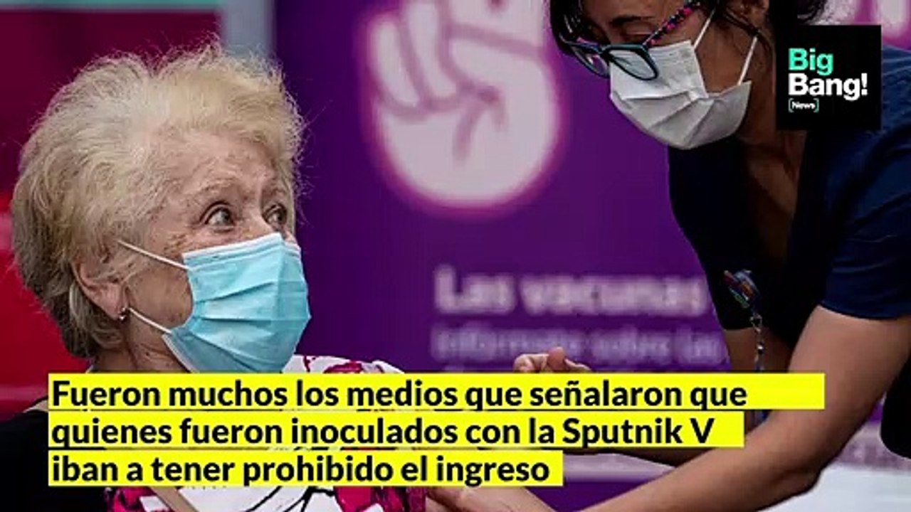 Si te diste la Sputnik, vas a poder entrar a España: qué requisitos se necesitan