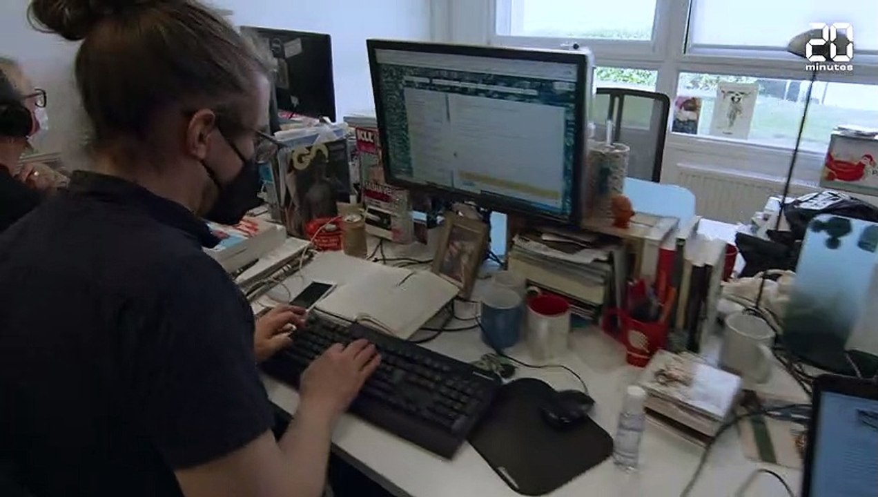 Les coulisses du journal / lancement de la nouvelle formule de 20 Minutes
