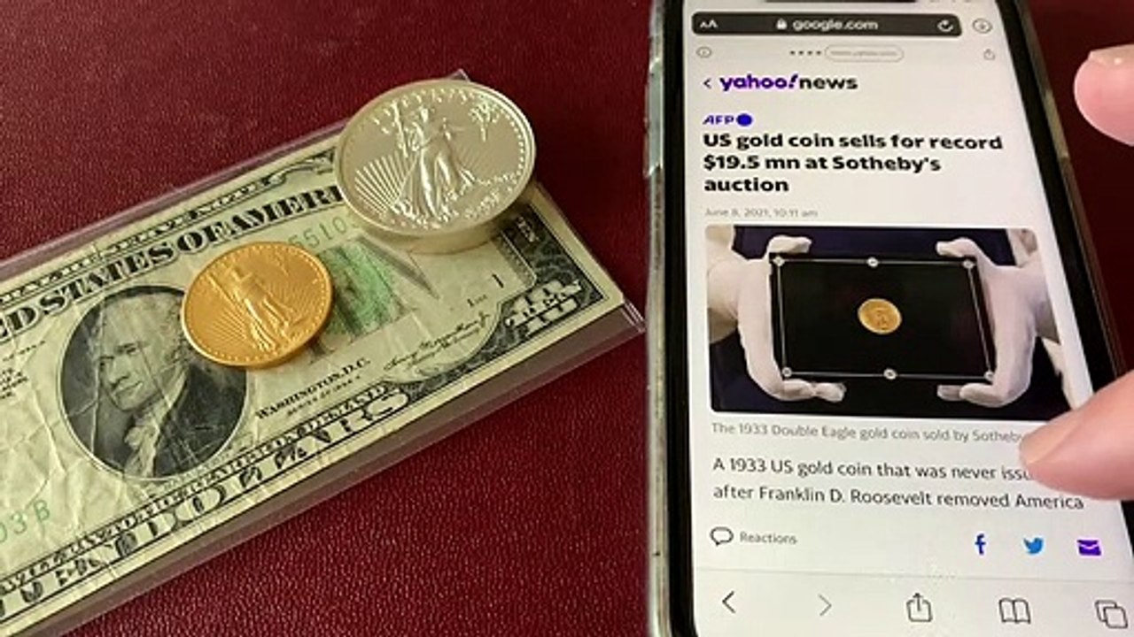 Record Breaking $19.5 Million Dollar Auction for “Stolen” Gold Coin