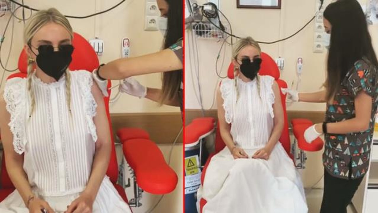 Ünlü şarkıcı Gülşen, koronavirüs aşısı yaptırdı