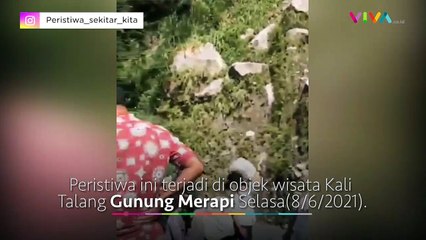 Asyik Ngevlog, Pria Ini Tewas Jatuh ke Jurang Gunung Merapi