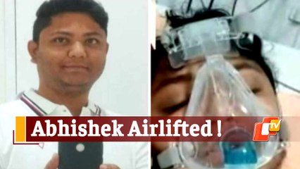 Critical Covid19 Patient Abhishek Mohapatra Airlifted To Kolkata For ECMO