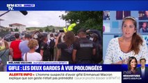 Macron giflé: les gardes à vue des deux hommes interpellés mardi sont prolongées