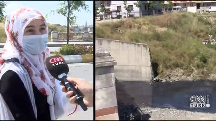 Haramidere bu kez de siyah aktı