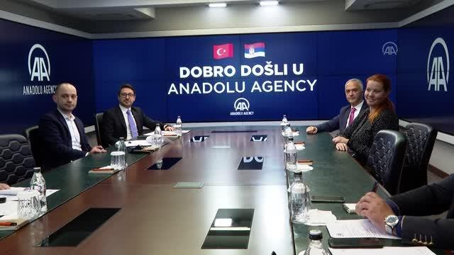 Sırbistan'ın Ankara Büyükelçisi Markovic, AA'yı ziyaret etti