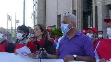 DİSK YÖNETİCİLERİNE AÇILAN 1 MAYIS DAVASI BAŞLADI