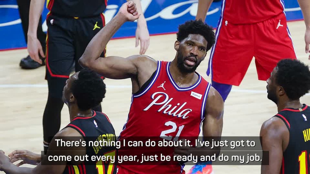 Embiid not bothered with individual awards afte...