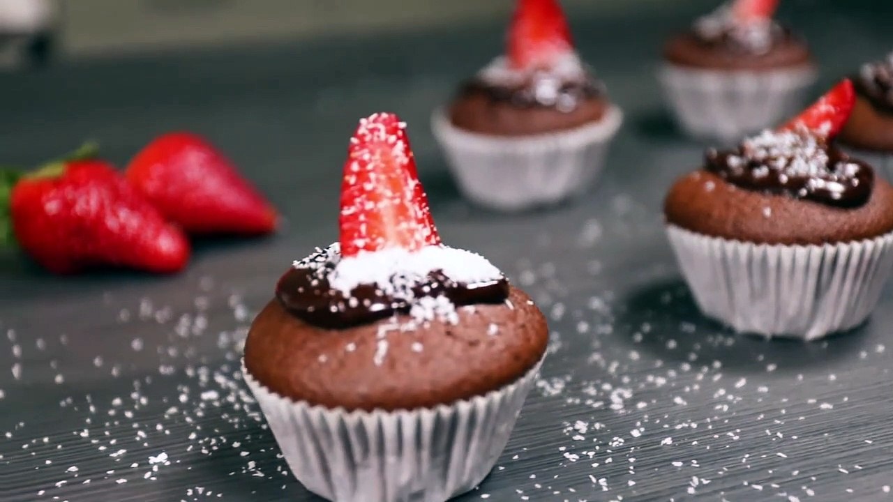 Punjeni muffins s okusom kokosa