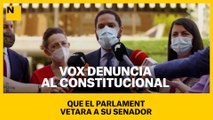 Vox denuncia al Constitucional que el Parlament vetara a su senador