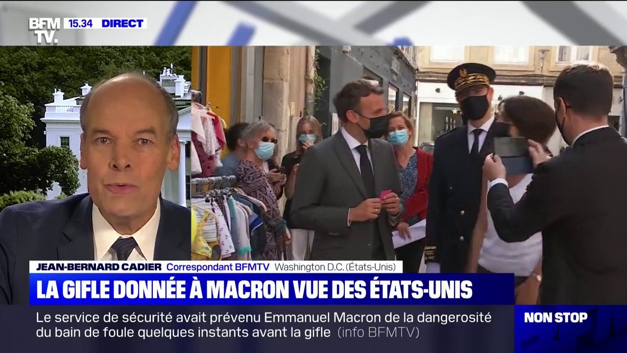 Macron giflé: pourquoi le dispositif de sécurité américain n'autorise pratiquement pas les bains de foule au Président ?