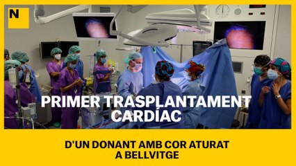 Primer trasplantament cardíac d’un donant amb cor aturat a Bellvitge